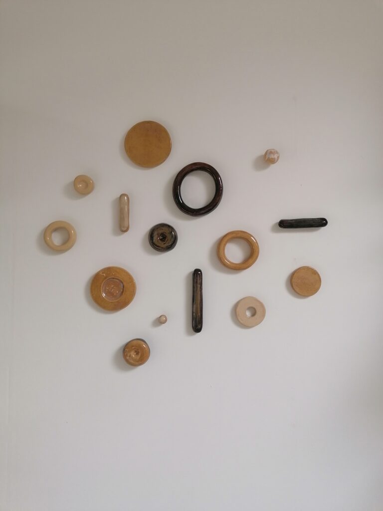 Muurkunst Herfst keramiek